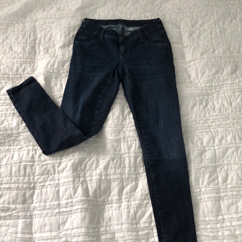 Gap Maternity Skinny Jeans Dark Wash